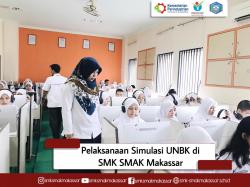 SMK SMAK Makassar gelar simulasi UNBK tahun 2020